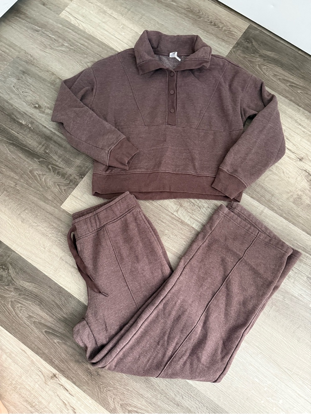 RBX Mauve Heather Pullover & Jogger Set